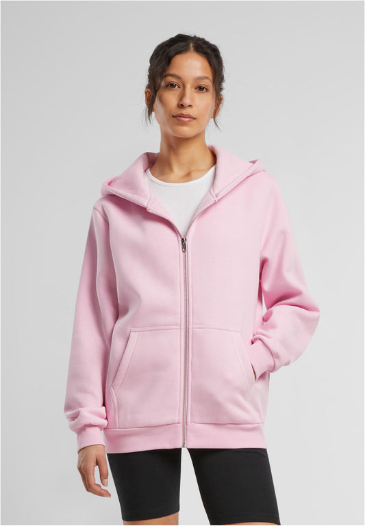 Ladies Fluffy Zip Hoody (9 Farben)